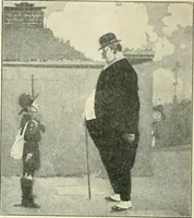 An illustration from Caricature. Wit and humor of a nation in picture, song and story (1914)