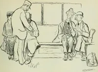 An illustration from Caricature. Wit and humor of a nation in picture, song and story (1914)