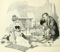 An illustration from Caricature. Wit and humor of a nation in picture, song and story (1914)