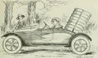 An illustration from Caricature. Wit and humor of a nation in picture, song and story (1914)