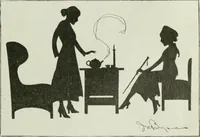 An illustration from Caricature. Wit and humor of a nation in picture, song and story (1914)