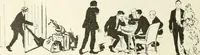 An illustration from Caricature. Wit and humor of a nation in picture, song and story (1914)