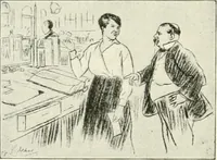 An illustration from Caricature. Wit and humor of a nation in picture, song and story (1914)