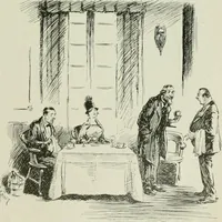 An illustration from Caricature. Wit and humor of a nation in picture, song and story (1914)