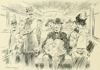An illustration from Caricature. Wit and humor of a nation in picture, song and story (1914)