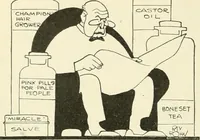 Picture 215 of 230 from Caricature. Wit and humor of a nation in picture, song and story (1914), leaf 121