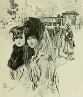 An illustration from Caricature. Wit and humor of a nation in picture, song and story (1914)
