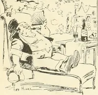 An illustration from Caricature. Wit and humor of a nation in picture, song and story (1914)