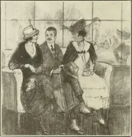 An illustration from Caricature. Wit and humor of a nation in picture, song and story (1914)