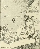 An illustration from Caricature. Wit and humor of a nation in picture, song and story (1914)