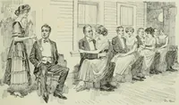 An illustration from Caricature. Wit and humor of a nation in picture, song and story (1914)