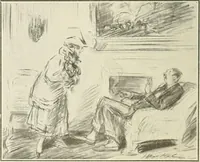 An illustration from Caricature. Wit and humor of a nation in picture, song and story (1914)