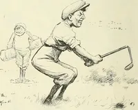 An illustration from Caricature. Wit and humor of a nation in picture, song and story (1914)