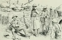 An illustration from Caricature. Wit and humor of a nation in picture, song and story (1914)