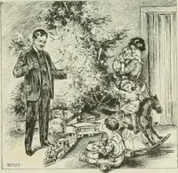 An illustration from Caricature. Wit and humor of a nation in picture, song and story (1914)