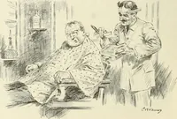 An illustration from Caricature. Wit and humor of a nation in picture, song and story (1914)