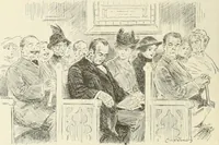 An illustration from Caricature. Wit and humor of a nation in picture, song and story (1914)