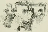 An illustration from Caricature. Wit and humor of a nation in picture, song and story (1914)