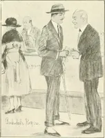 An illustration from Caricature. Wit and humor of a nation in picture, song and story (1914)