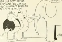 An illustration from Caricature. Wit and humor of a nation in picture, song and story (1914)