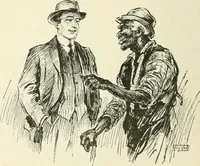An illustration from Caricature. Wit and humor of a nation in picture, song and story (1914)