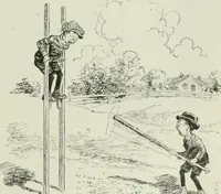 An illustration from Caricature. Wit and humor of a nation in picture, song and story (1914)