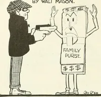 Picture 157 of 230 from Caricature. Wit and humor of a nation in picture, song and story (1914), leaf 91