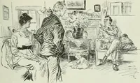 An illustration from Caricature. Wit and humor of a nation in picture, song and story (1914)