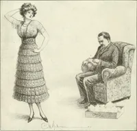 Picture 167 of 230 from Caricature. Wit and humor of a nation in picture, song and story (1914), leaf 97