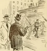 An illustration from Caricature. ed 1911 (1911)