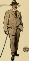 An illustration from Caricature. ed 1911 (1911)