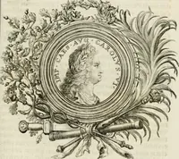 Picture 2 of 77 from Caroli Gustavi Heraei sacrae caes., majest., consiliarii, & rei antiquae, nec non feriundis numismatibus praefecti, Inscriptiones et symbola varii argumenti (1734), leaf 14