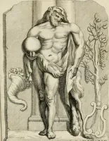 An illustration from Caroli Gustavi Heraei sacrae caes., majest., consiliarii, & rei antiquae, nec non feriundis numismatibus praefecti, Inscriptiones et symbola varii argumenti (1734)