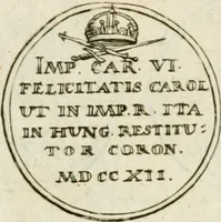 Picture 11 of 77 from Caroli Gustavi Heraei sacrae caes., majest., consiliarii, & rei antiquae, nec non feriundis numismatibus praefecti, Inscriptiones et symbola varii argumenti (1734), leaf 29