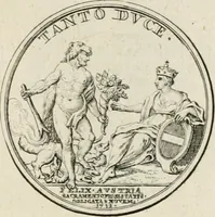 Picture 12 of 77 from Caroli Gustavi Heraei sacrae caes., majest., consiliarii, & rei antiquae, nec non feriundis numismatibus praefecti, Inscriptiones et symbola varii argumenti (1734), leaf 30