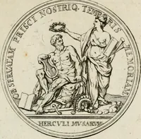Picture 21 of 77 from Caroli Gustavi Heraei sacrae caes., majest., consiliarii, & rei antiquae, nec non feriundis numismatibus praefecti, Inscriptiones et symbola varii argumenti (1734), leaf 48