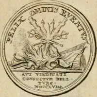 Picture 26 of 77 from Caroli Gustavi Heraei sacrae caes., majest., consiliarii, & rei antiquae, nec non feriundis numismatibus praefecti, Inscriptiones et symbola varii argumenti (1734), leaf 58