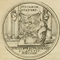 Picture 30 of 77 from Caroli Gustavi Heraei sacrae caes., majest., consiliarii, & rei antiquae, nec non feriundis numismatibus praefecti, Inscriptiones et symbola varii argumenti (1734), leaf 66