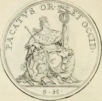 Picture 34 of 77 from Caroli Gustavi Heraei sacrae caes., majest., consiliarii, & rei antiquae, nec non feriundis numismatibus praefecti, Inscriptiones et symbola varii argumenti (1734), leaf 73