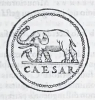 An illustration from Caroli Sigonii Fasti consulares, ac triumphi acti à Romulo rege usque ad Ti. Caesarem : eiusdem In fastos, et triumphos, idest in uniuersam Romanam historiam commentarius : eiusdem De nominibus Romanorum liber (1556)