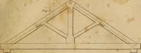An illustration from The carpenter's new guide: being a complete book of lines for carpentry and joinery. Treating fully on practical geometry, soffits, brick and plaster groins ... with a great variety of designs for roofs, trussed girders ... with many other things entirely new: the whole founded on true geometrical principles; the theory and practice well explained and fully exemplified on eighty-four copper-plates; including some observations and calculations on the strength of timber (1830)