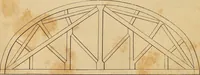 An illustration from The carpenter's new guide: being a complete book of lines for carpentry and joinery. Treating fully on practical geometry, soffits, brick and plaster groins ... with a great variety of designs for roofs, trussed girders ... with many other things entirely new: the whole founded on true geometrical principles; the theory and practice well explained and fully exemplified on eighty-four copper-plates; including some observations and calculations on the strength of timber (1830)