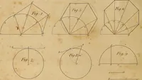 An illustration from The carpenter's new guide: being a complete book of lines for carpentry and joinery. Treating fully on practical geometry, soffits, brick and plaster groins ... with a great variety of designs for roofs, trussed girders ... with many other things entirely new: the whole founded on true geometrical principles; the theory and practice well explained and fully exemplified on eighty-four copper-plates; including some observations and calculations on the strength of timber (1830)