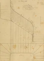 An illustration from The carpenter's new guide: being a complete book of lines for carpentry and joinery. Treating fully on practical geometry, soffits, brick and plaster groins ... with a great variety of designs for roofs, trussed girders ... with many other things entirely new: the whole founded on true geometrical principles; the theory and practice well explained and fully exemplified on eighty-four copper-plates; including some observations and calculations on the strength of timber (1830)