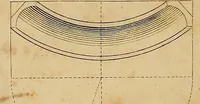 An illustration from The carpenter's new guide: being a complete book of lines for carpentry and joinery. Treating fully on practical geometry, soffits, brick and plaster groins ... with a great variety of designs for roofs, trussed girders ... with many other things entirely new: the whole founded on true geometrical principles; the theory and practice well explained and fully exemplified on eighty-four copper-plates; including some observations and calculations on the strength of timber (1830)