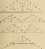An illustration from The carpenter's new guide: being a complete book of lines for carpentry and joinery (1848)