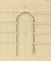 An illustration from The carpenter's new guide: being a complete book of lines for carpentry and joinery (1848)