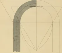 An illustration from The carpenter's new guide: being a complete book of lines for carpentry and joinery (1848)
