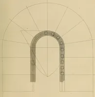 An illustration from The carpenter's new guide: being a complete book of lines for carpentry and joinery (1848)