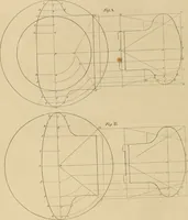 An illustration from The carpenter's new guide: being a complete book of lines for carpentry and joinery (1848)